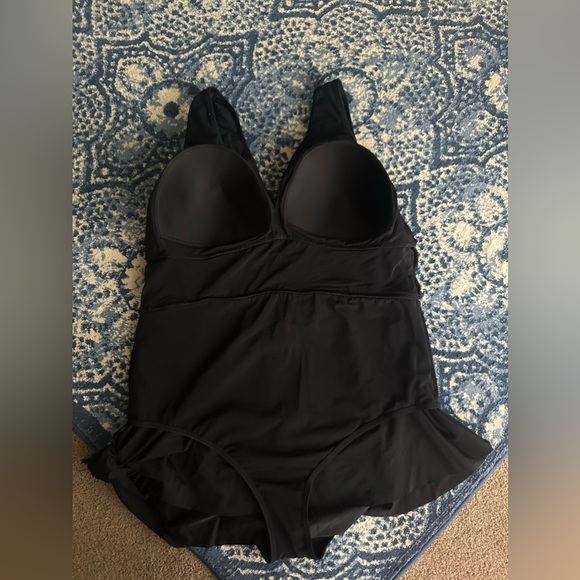 NWOT Torrid Wireless Short Asymmetrical Swim Dress - Picture 7 of 14
